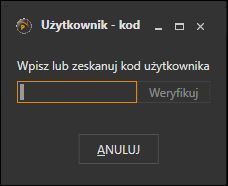 Obsługa magazynu dla Subiekta GT - okno autoryzacji użytkownika